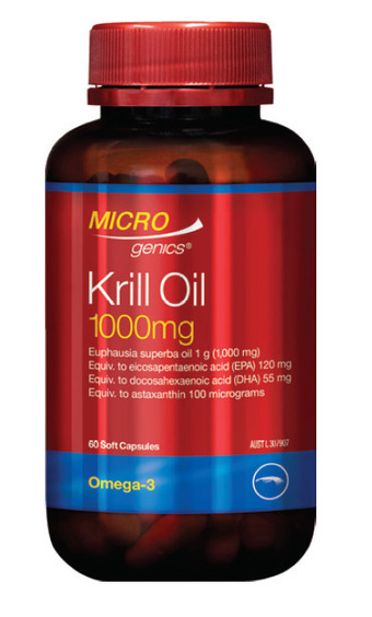 My Chemist Microgenics krill oil 1000mg 60 soft capsules offer