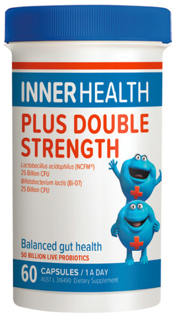 Inner health plus double strength 60 capsules