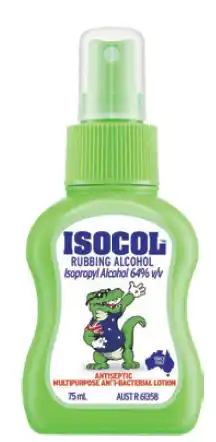 My Chemist Isocol antiseptic multipurpose spray 75ml offer