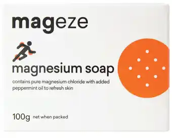 My Chemist Mageze magnesium soap bar 100g offer