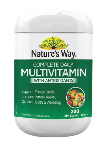 My Chemist Nature’s way complete daily multivitamin 200 film coated tablets offer