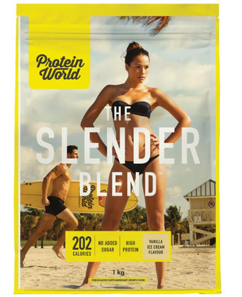 My Chemist Protein world the slender blend vanilla pouch 1kg offer