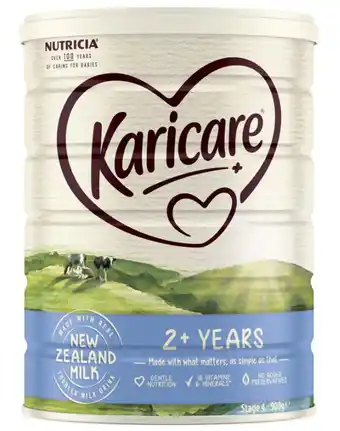 My Chemist Karicare toddler growing up milk 2+ years 900g offer