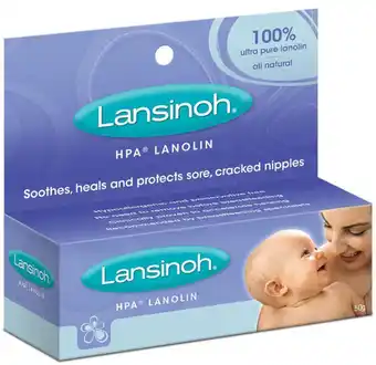 Lansinoh hpa lanolin nipple cream 50g