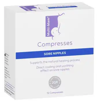 Multi-mam sore nipples 12 compresses