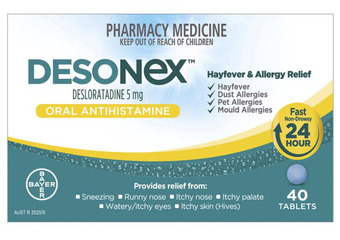 My Chemist Desonex hayfever & allergy relief 40 tablets offer