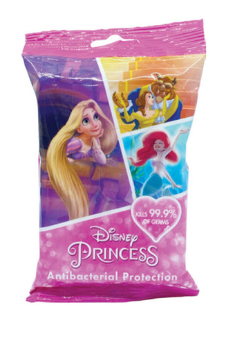 Disney princess antibacterial wipes 20 pack