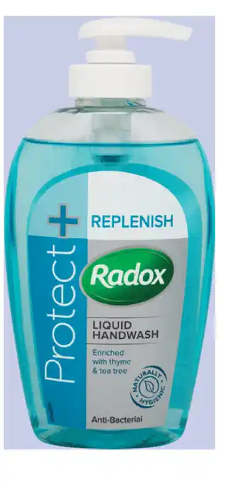 My Chemist Radox antibacterial liquid handwash replenish 250ml offer