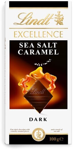 BIG W Lindt Excellence Caramel Dark Chocolate 100g offer
