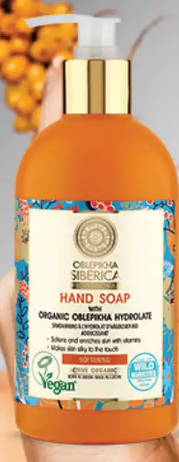 Natura siberica oblepikha softening hand soap 500ml