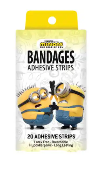 Minions bandages 20 pack