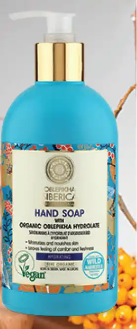 Natura siberica oblepikha hydrating hand soap 500ml