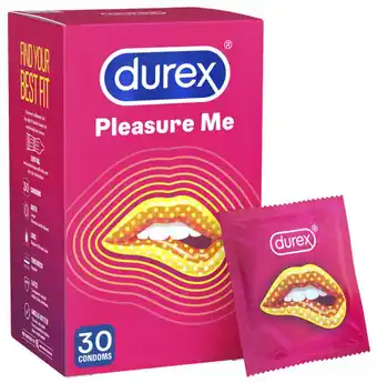 My Chemist Durex condoms pleasure me 30 pack offer