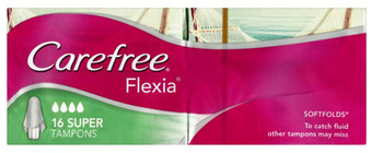 My Chemist Carefree flexia tampons super 16 pack offer