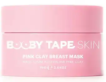 My Chemist Booby tape pink clay breast mask offer