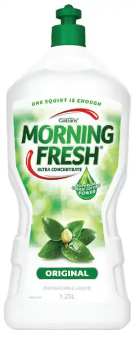 My Chemist Morning fresh dishwashing liquid original 1.25 litre offer
