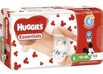 BIG W Huggies Essential Nappies - 44 Pack offer