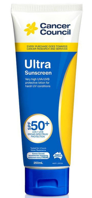 My Chemist Cancer council spf 50+ ultra 250ml tube offer