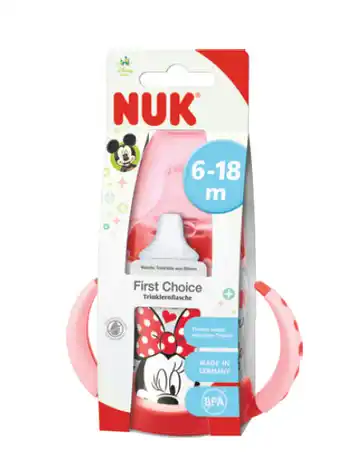 Nuk mickey mouse first choice training bottle 150ml