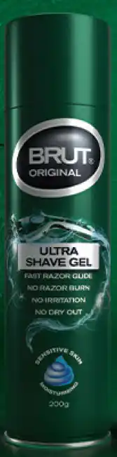 My Chemist Brut original ultra shave gel 200g offer