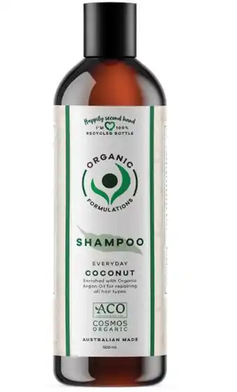 My Chemist Organic formulations coconut shampoo 500ml offer