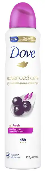 My Chemist Dove advance care go fresh acai waterlily 220ml offer