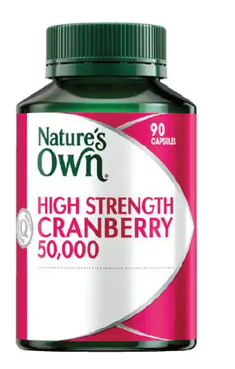 Good Price Pharmacy Nature’s own high strength cranberry 50,000 90 capsules offer
