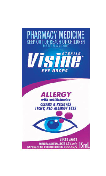 Good Price Pharmacy Visine allergy eye drops 15ml offer