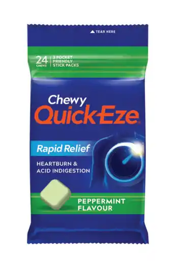 Quick eze chewy peppermint 3 pack