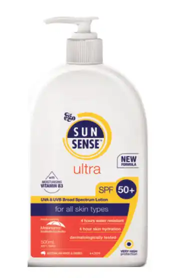 Good Price Pharmacy Ego sunsense ultra spf 50+ 500ml offer