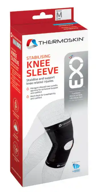 Thermoskin stabilising knee sleeve