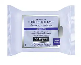 Good Price Pharmacy Neutrogena make-up remover cleansing towelettes 25 pack - night calming offer