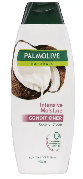 Good Price Pharmacy Palmolive naturals intensive moisture conditioner 350ml - coconut offer