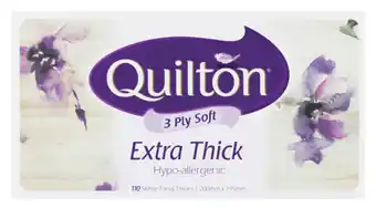 Good Price Pharmacy Quilton facial tissues classic 110 pack offer
