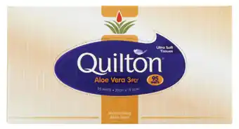 Good Price Pharmacy Quilton facial tissues aloe vera 95 pack offer