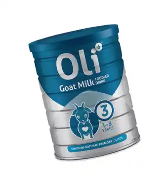 Good Price Pharmacy Oli6 dairy goat milk formula toddler 800g - stage 3 offer