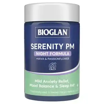 Good Price Pharmacy Bioglan serenity pm night formula 40 capsules offer