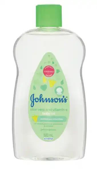 Good Price Pharmacy Johnson’s baby oil aloe + vitamin e 500ml offer