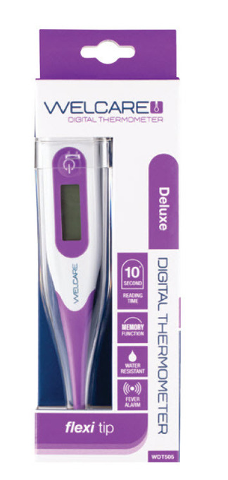 Welcare wdt505 deluxe digital thermometer