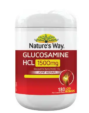 Good Price Pharmacy Nature’s way glucosamine hcl 1500mg 180+20 tablets offer