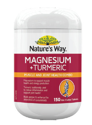 Good Price Pharmacy Nature’s way magnesium + turmeric 150 tablets offer