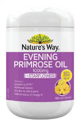 Good Price Pharmacy Nature’s way evening primrose oil + starflower 125 capsules offer