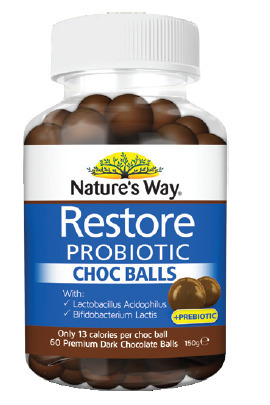 Good Price Pharmacy Nature’s way restore probiotic choc balls 60 pack offer