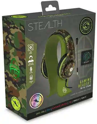 BIG W Stealth Cruiser Gaming Headset + Limited Edition Stand* offer