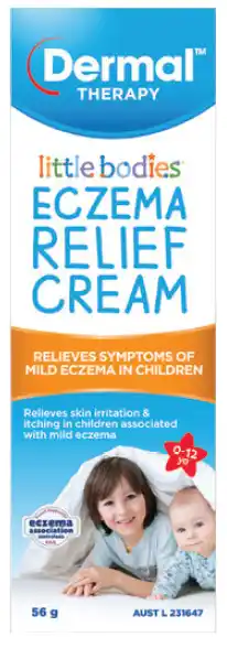 Good Price Pharmacy Dermal therapy little bodies eczema relief cream 56g offer