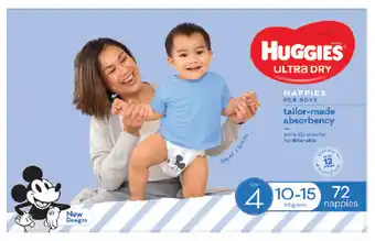Good Price Pharmacy Huggies ultra dry nappies toddler 72 pack offer
