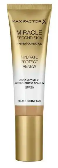 Good Price Pharmacy Max factor miracle second skin foundation medium tan 08 offer