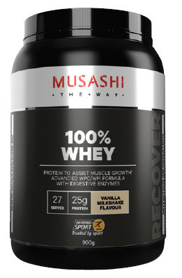 Good Price Pharmacy Musashi 100% whey 900g offer
