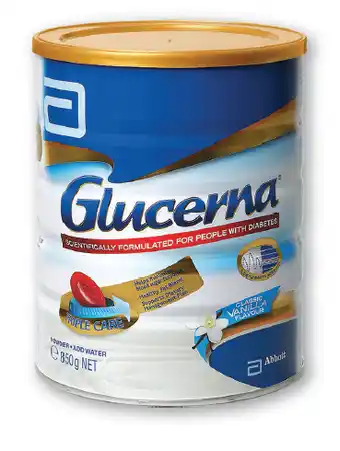 Glucerna triple care vanilla 850g
