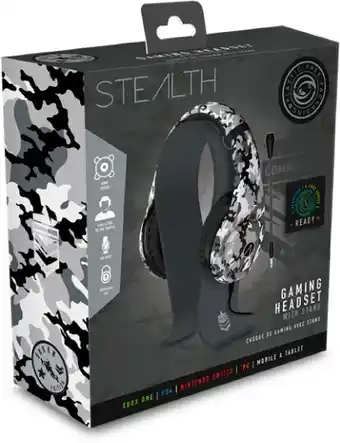 BIG W Stealth Commander Gaming Headset + Limited Edition Stand* offer
